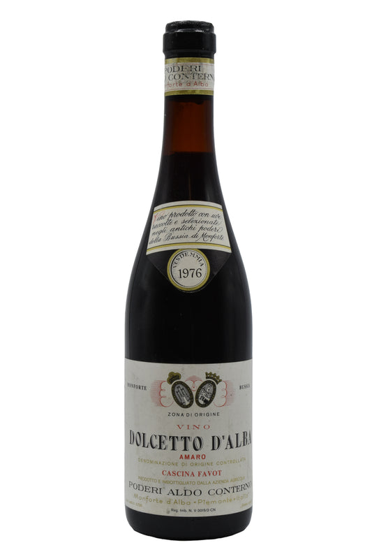 1976 Conterno (Aldo), Dolcetto d'Alba Cascina Favot 750ml - Walker Wine Co.