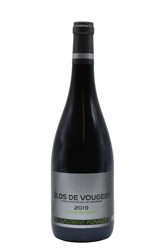 2019 Laurent Ponsot, Clos de Vougeot Cuvee du Cedre Grand Cru 750ml - Walker Wine Co.
