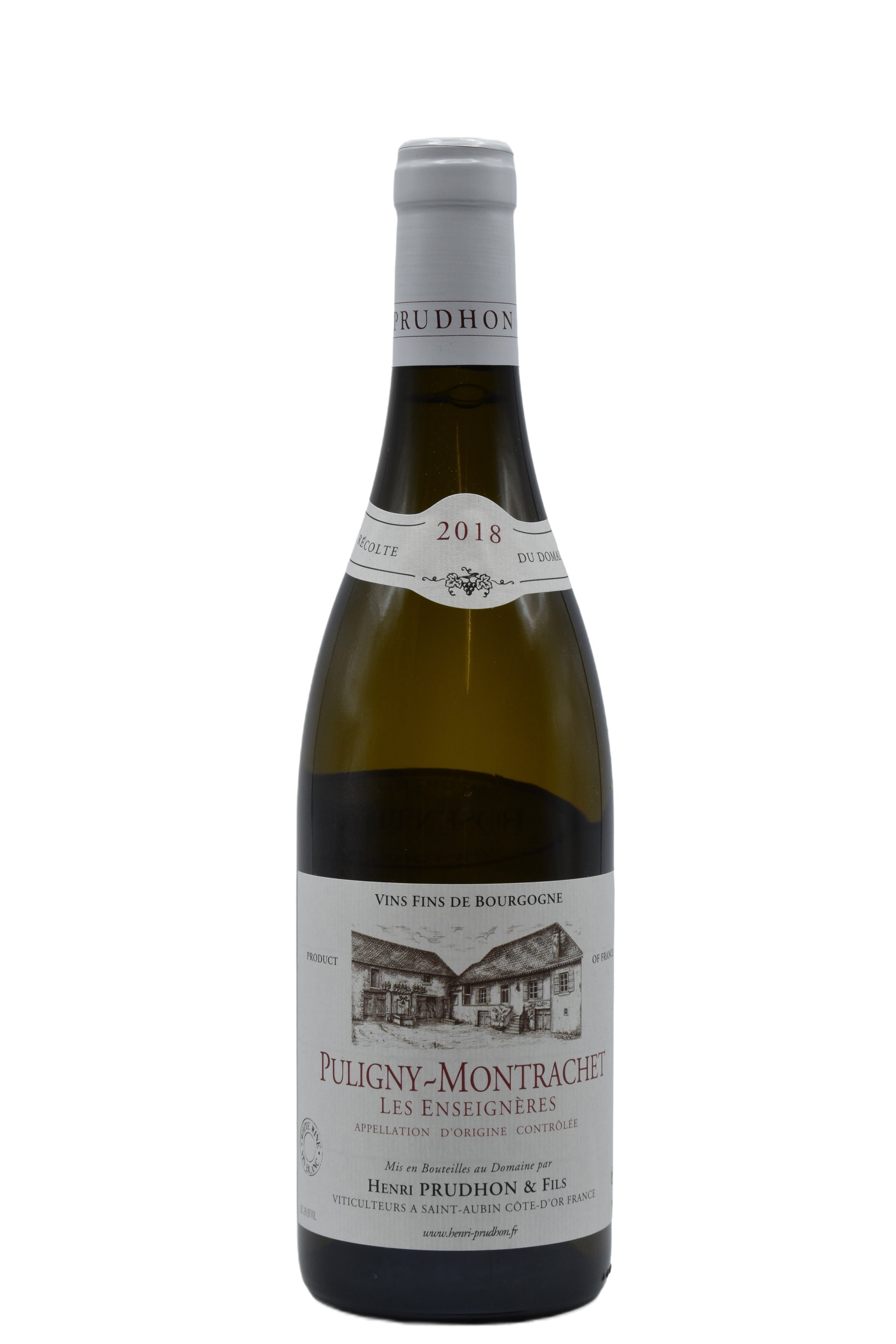 2018 Henri Prudhon, Puligny-Montrachet, les Enseigneres 750ml - Walker Wine Co.
