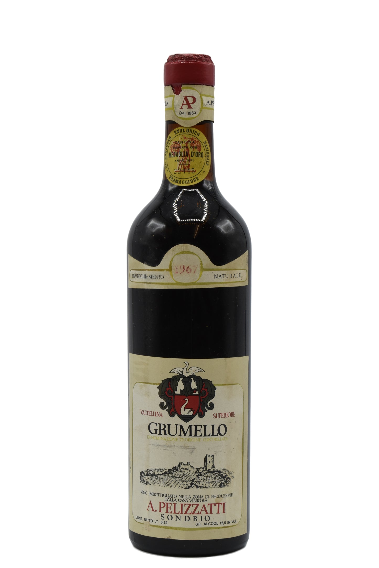 1967 A. Pelizzatti, Valtellina Superiore - Grumello 750ml - Walker Wine Co.