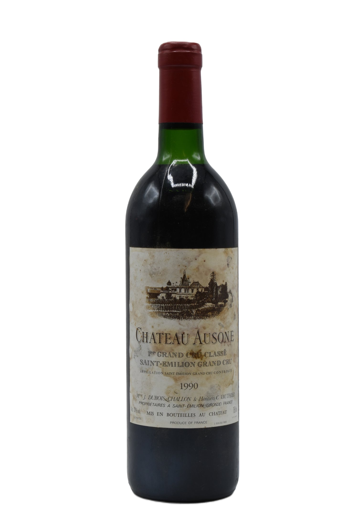 1990 Chateau Ausone 750ml - Walker Wine Co.