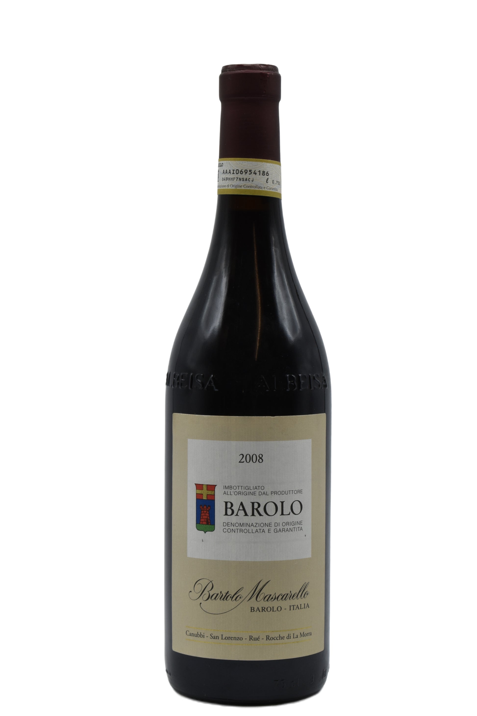 2008 Mascarello (Cantina Bartolo) Barolo 750ml - Walker Wine Co.