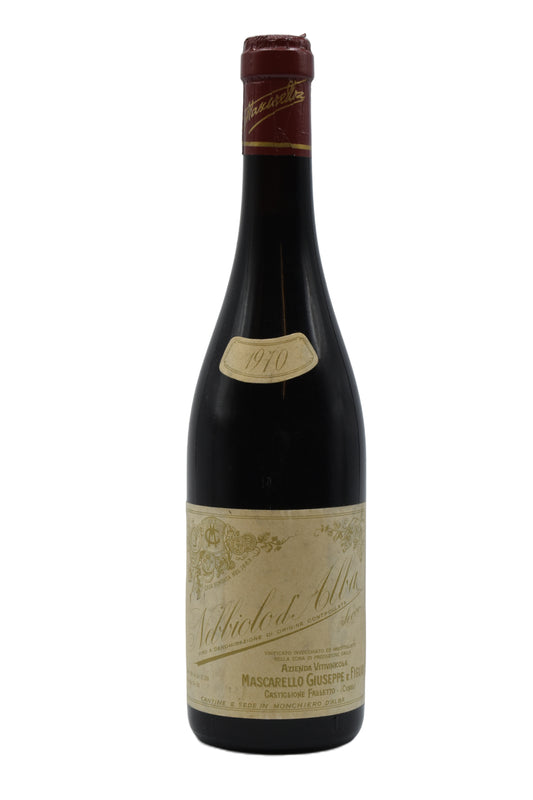 1970 Mascarello (Giuseppe), Nebbiolo 750ml - Walker Wine Co.