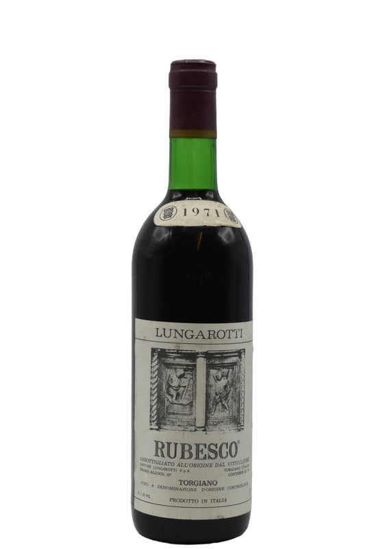 1971 Lungarotti, Rubesco, Torgiano 750ml - Walker Wine Co.