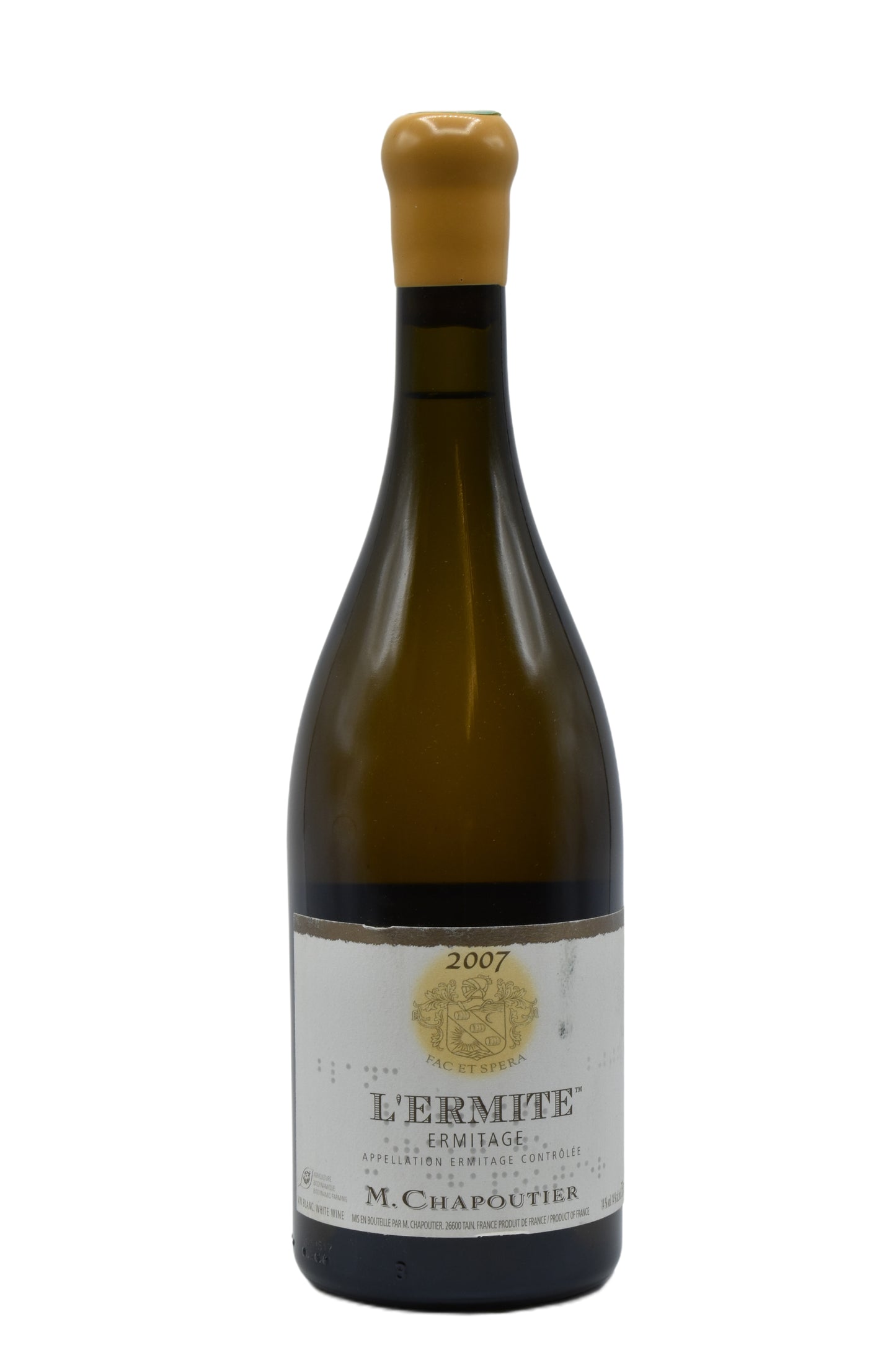2007 M. Chapoutier, Ermitage Blanc, l'Ermite 750ml - Walker Wine Co.