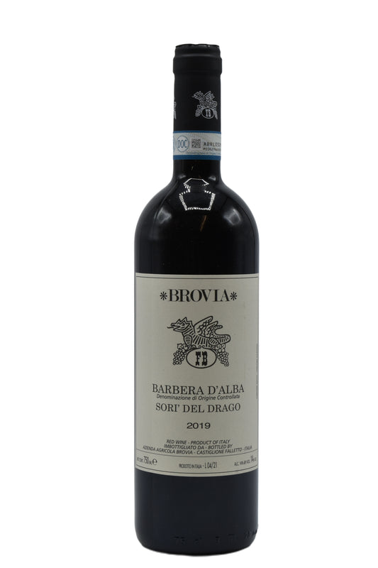 2019 Brovia, Barbera d'Alba "Sori del Drago" 750ml - Walker Wine Co.