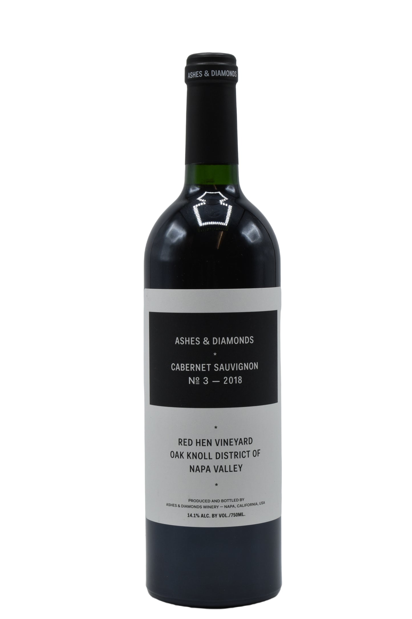 2018 Ashes & Diamonds, Red Hen Cabernet Sauvignon 750ml - Walker Wine Co.