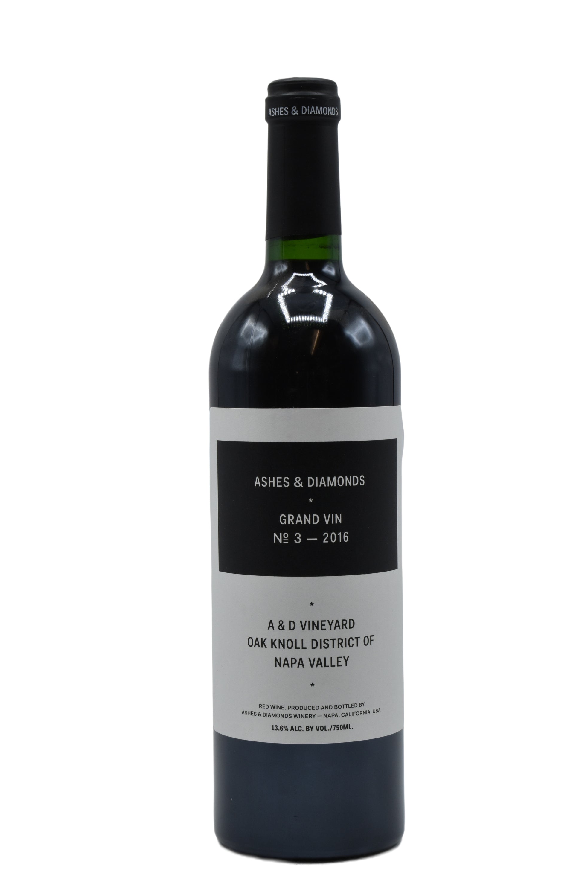 2016 Ashes & Diamonds, Grand Vin No. 3, Red Blend 750ml - Walker Wine Co.