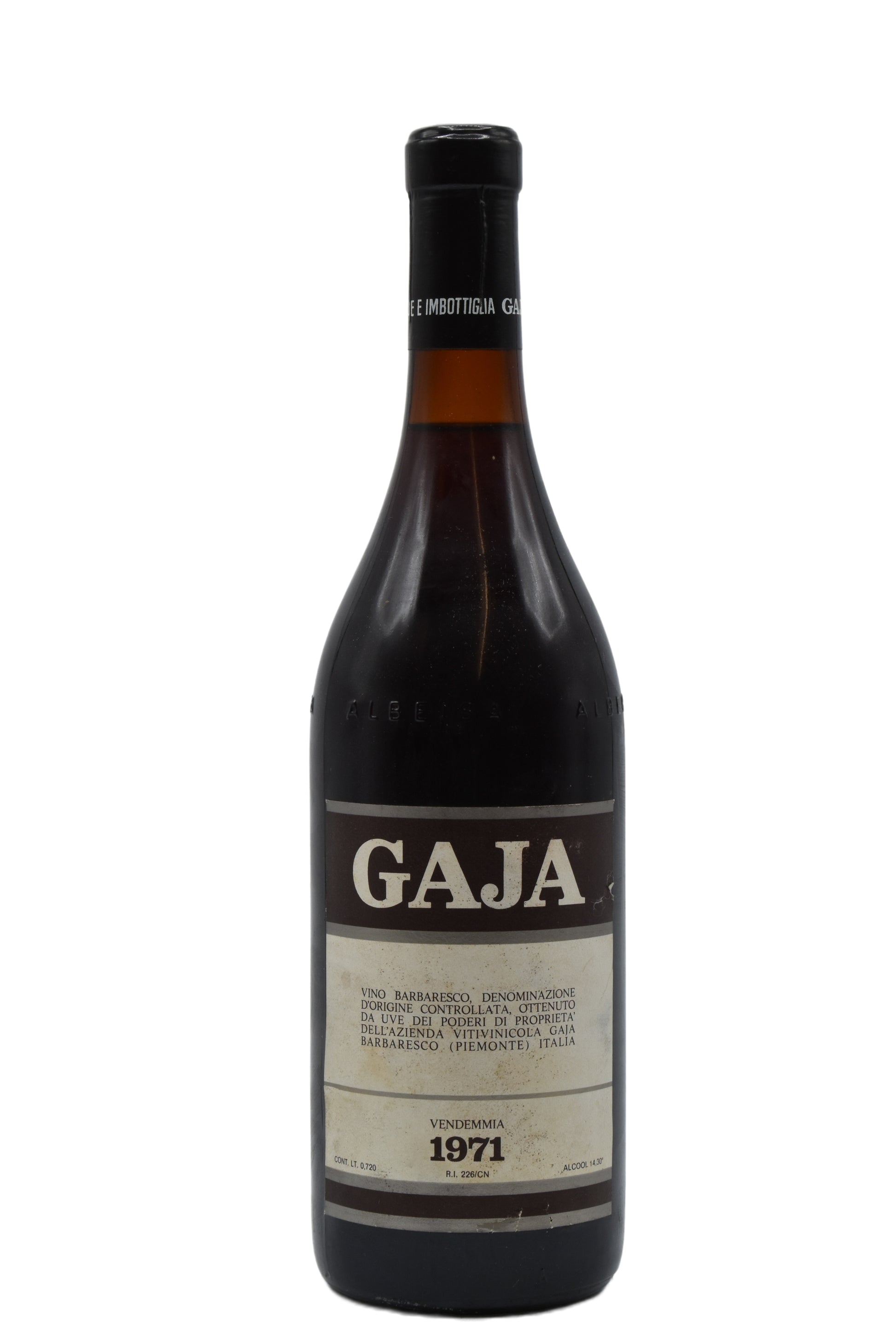 1971 Gaja, Barbaresco 750ml - Walker Wine Co.