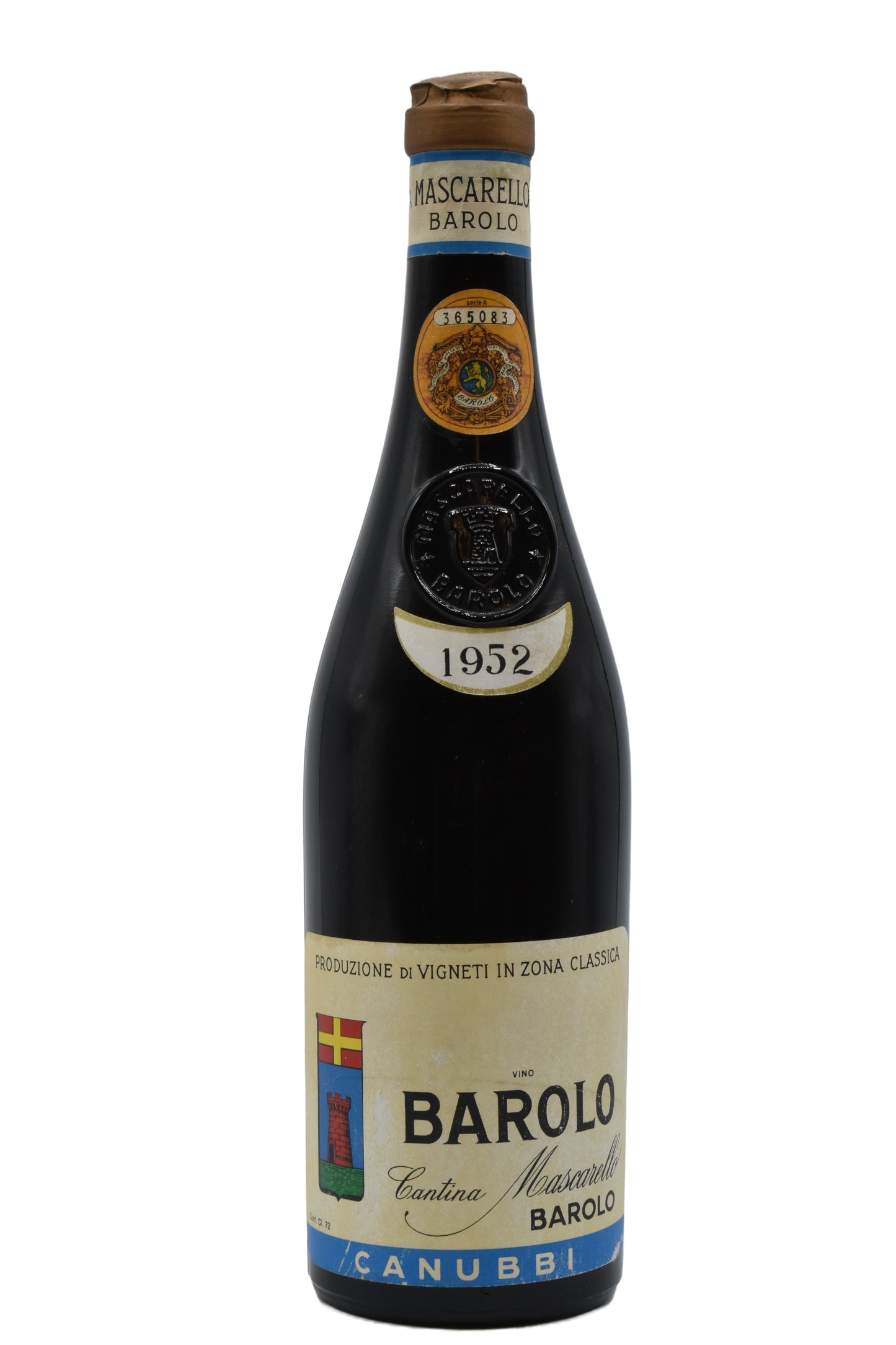 1952 Mascarello (Cantina Bartolo), Barolo Canubbi 750ml