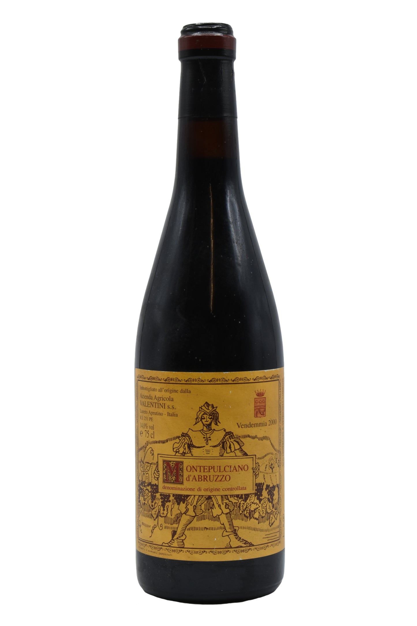 2000 Valentini Montepulciano d'Abruzzo 750ml - Walker Wine Co.