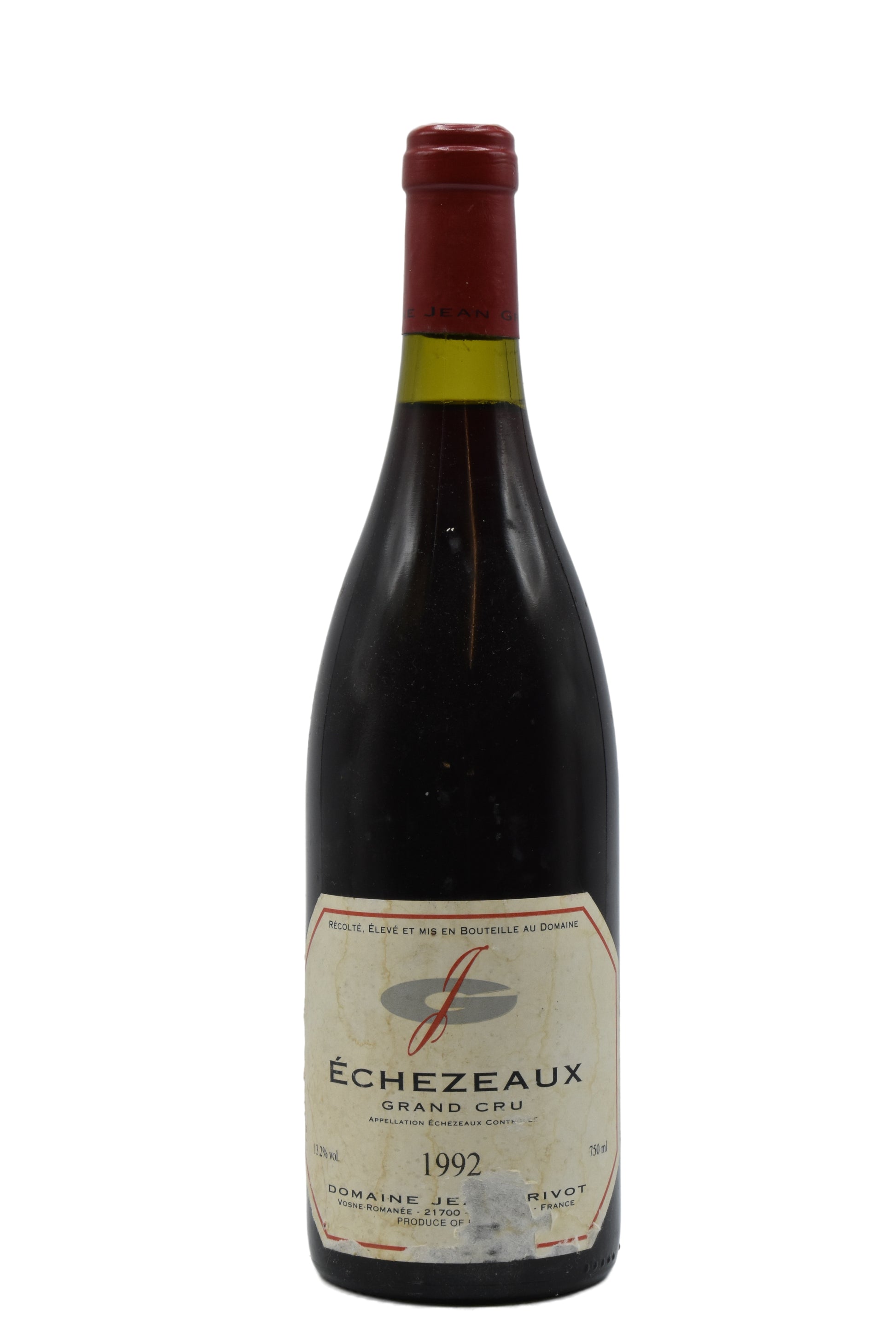 1992 Domaine J. Grivot  Echezeaux 750ml - Walker Wine Co.
