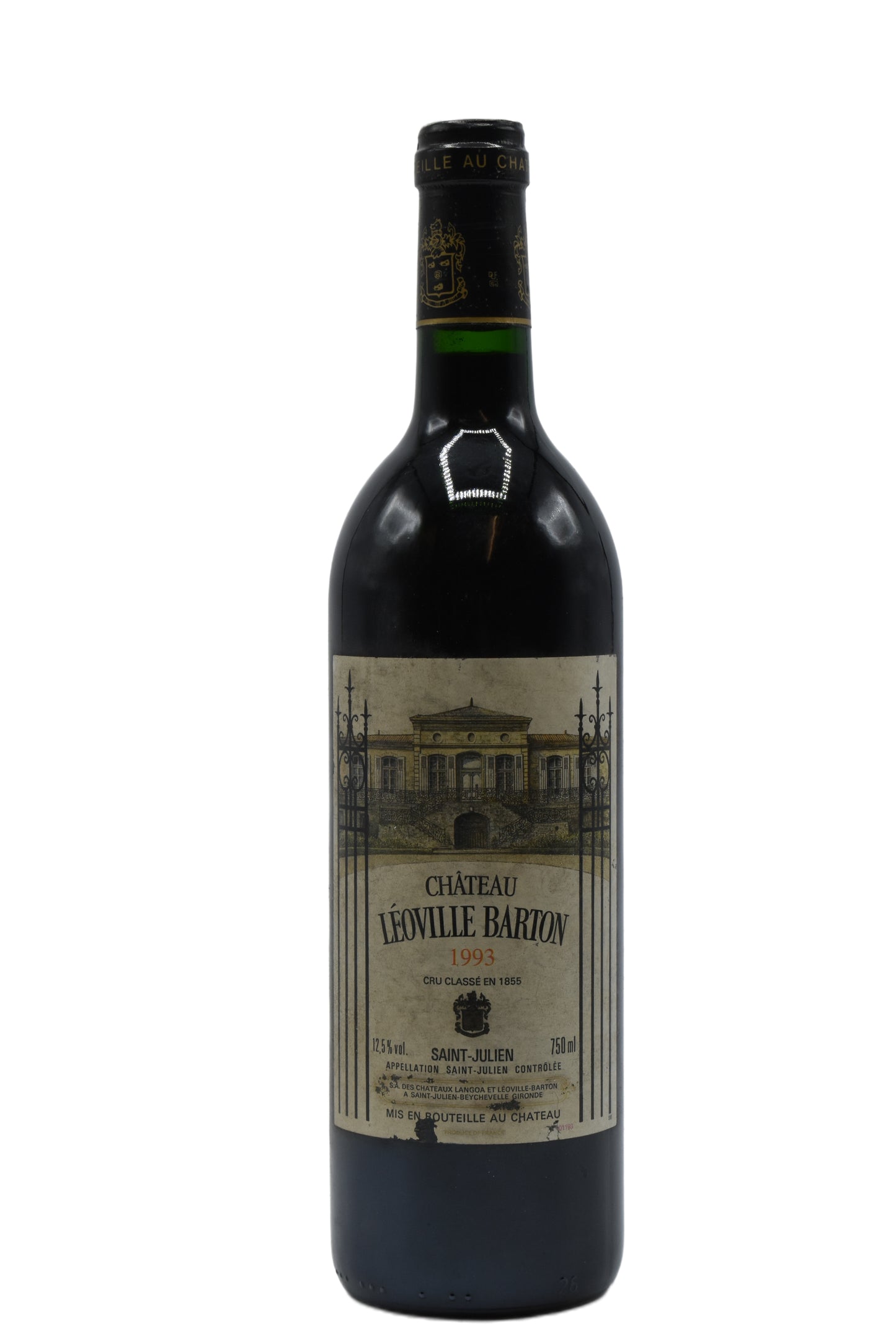 1993 Chateau Leoville Barton 750ml - Walker Wine Co.