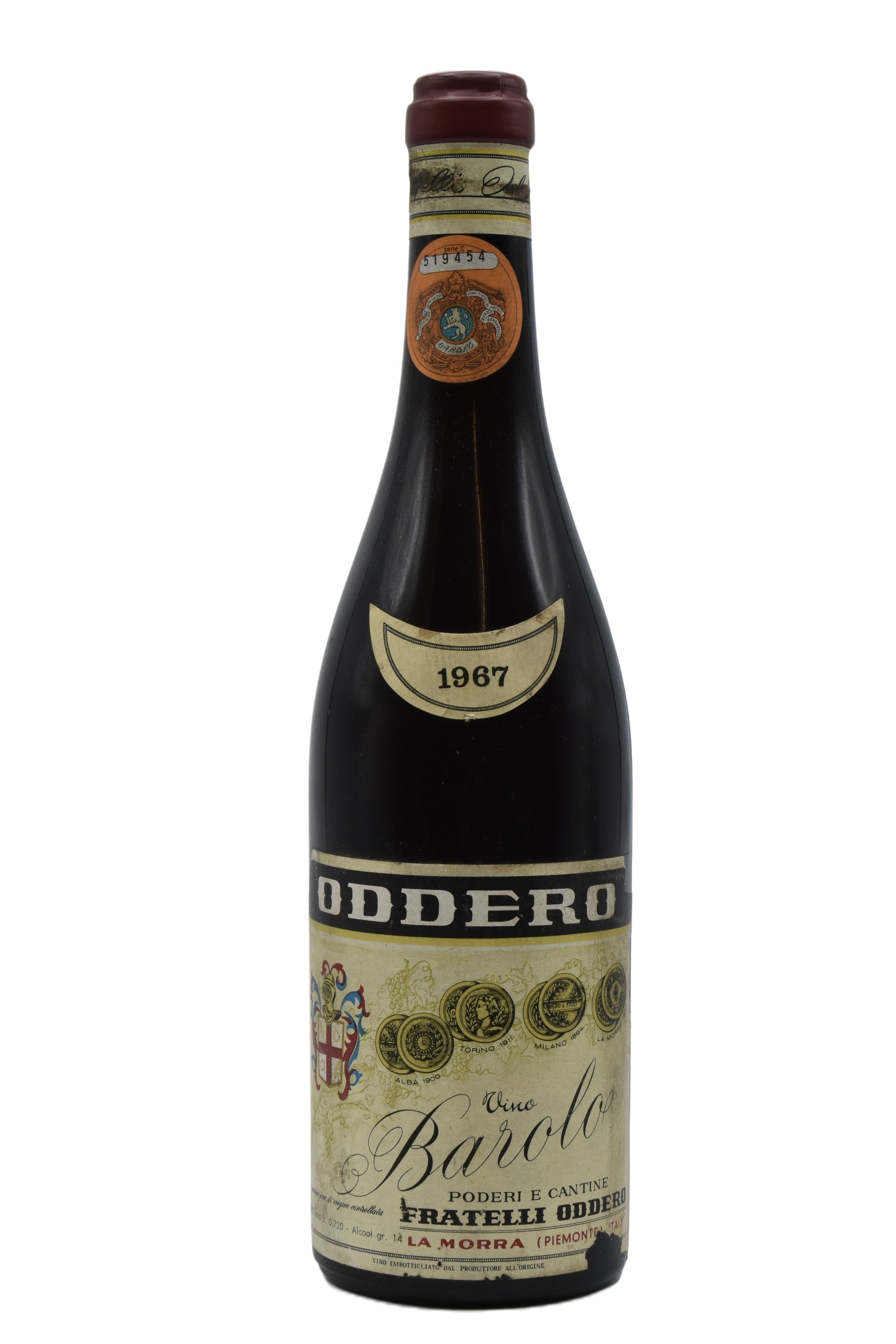 1967 Oddero (F.lli), Barolo 750ml - Walker Wine Co.
