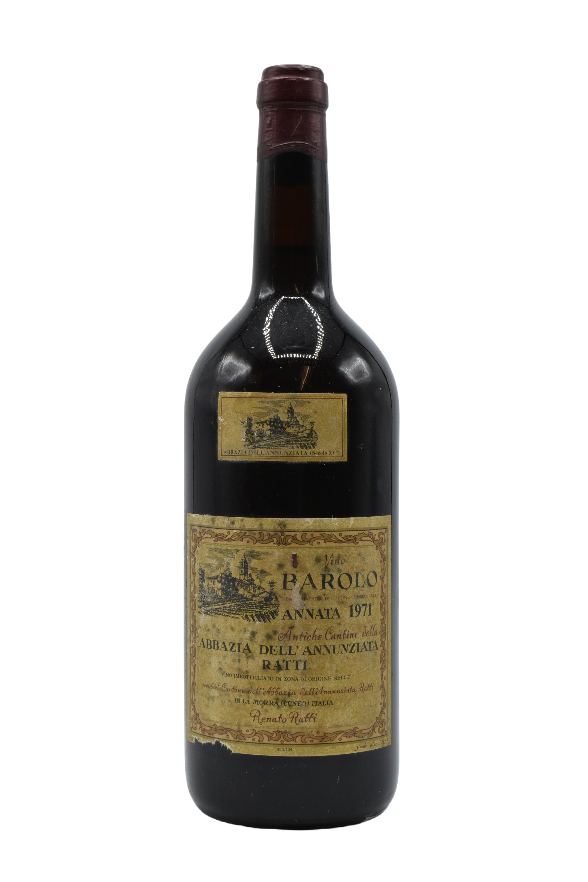 1971 Renato Ratti, Abbazia dell'Annunziata Barolo 1.5L - Walker Wine Co.