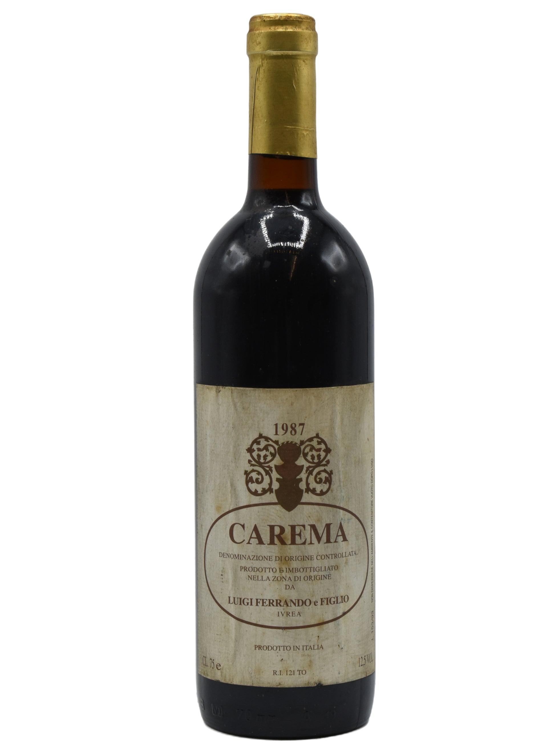 1987 Luigi Ferrando, Carema White Label (Etichetta Bianca) 750ml - Walker Wine Co.