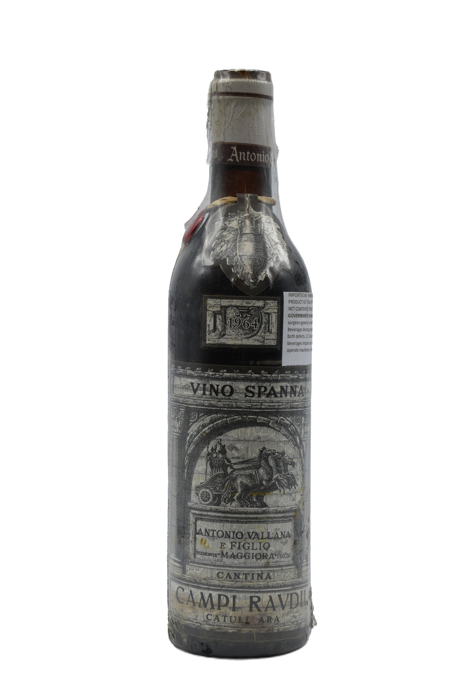 1964 Antonio Vallana, Spanna Campi Raudi 750ml - Walker Wine Co.