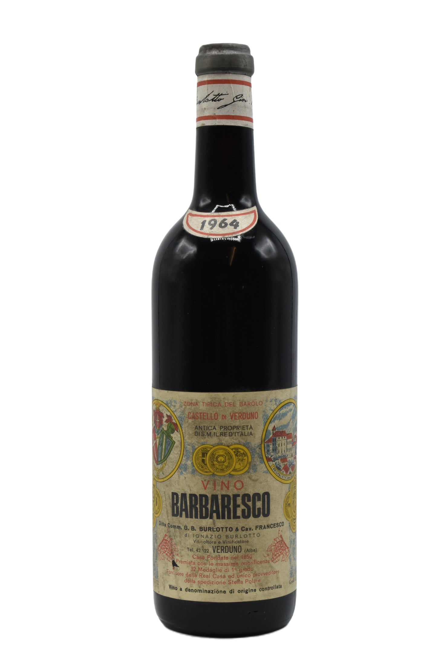 1964 Comm. G.B. Burlotto, Barbaresco 750ml - Walker Wine Co.