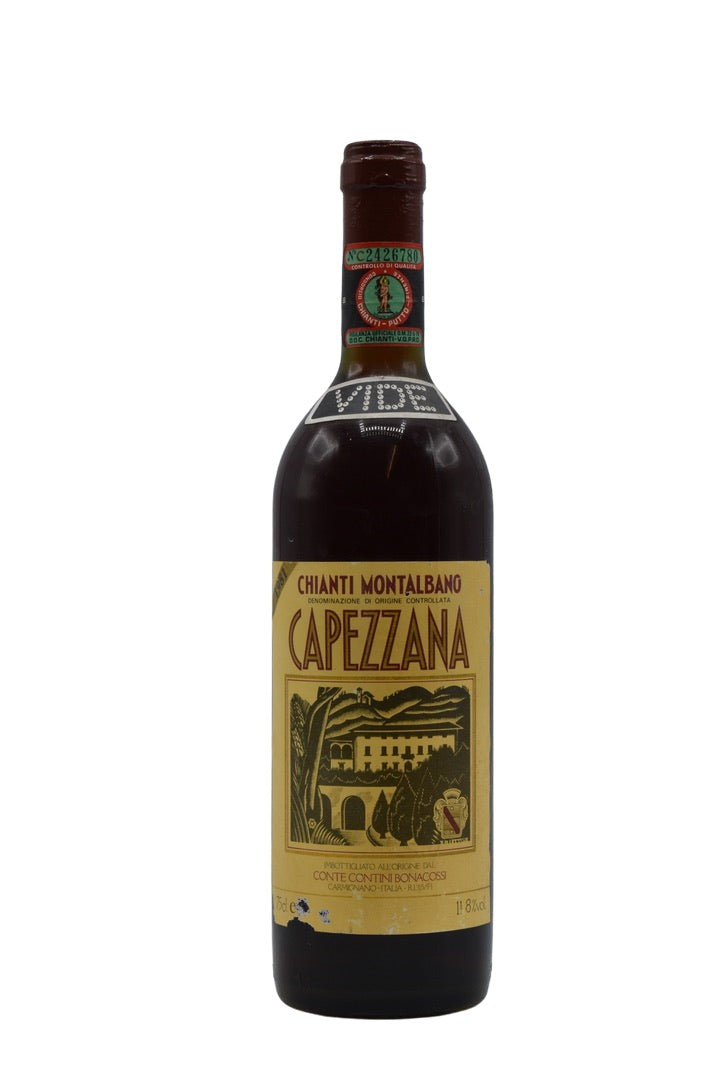 1981 Capezzana (Bonacossi), Montalbano Carmignano 750ml - Walker Wine Co.