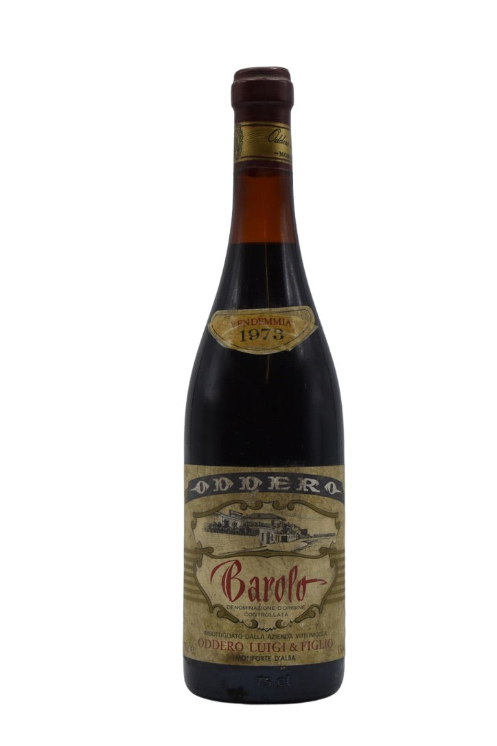 1973 Luigi Oddero, Barolo Monforte d'Alba 750ml - Walker Wine Co.