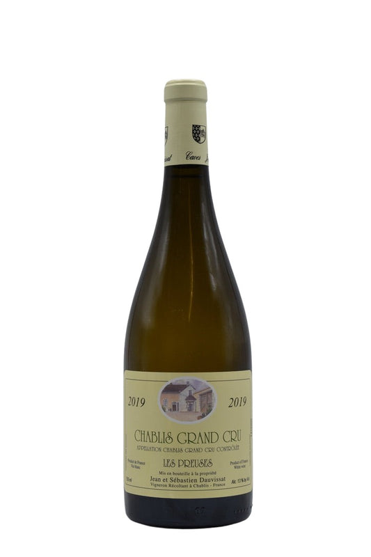 2019 J&S Dauvissat, Chablis les Preuses Grand Cru 750ml - Walker Wine Co.