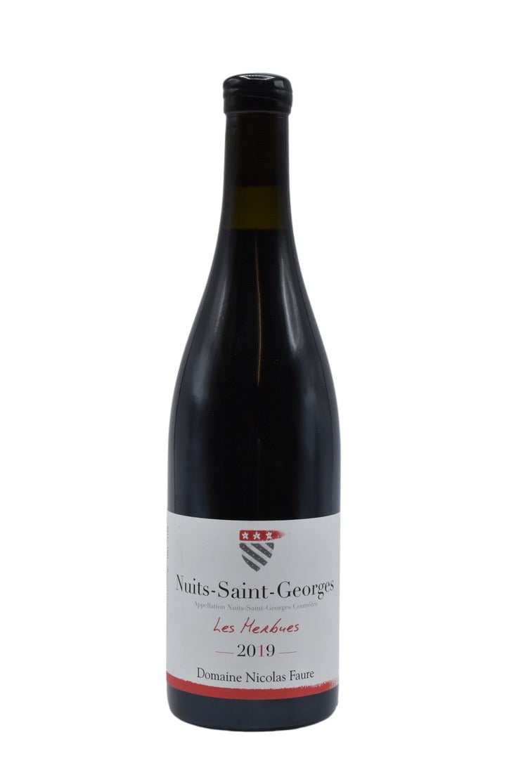 2019 Domaine Nicolas Faure, Nuits-Saint-Georges Aux Herbues 750ml - Walker Wine Co.