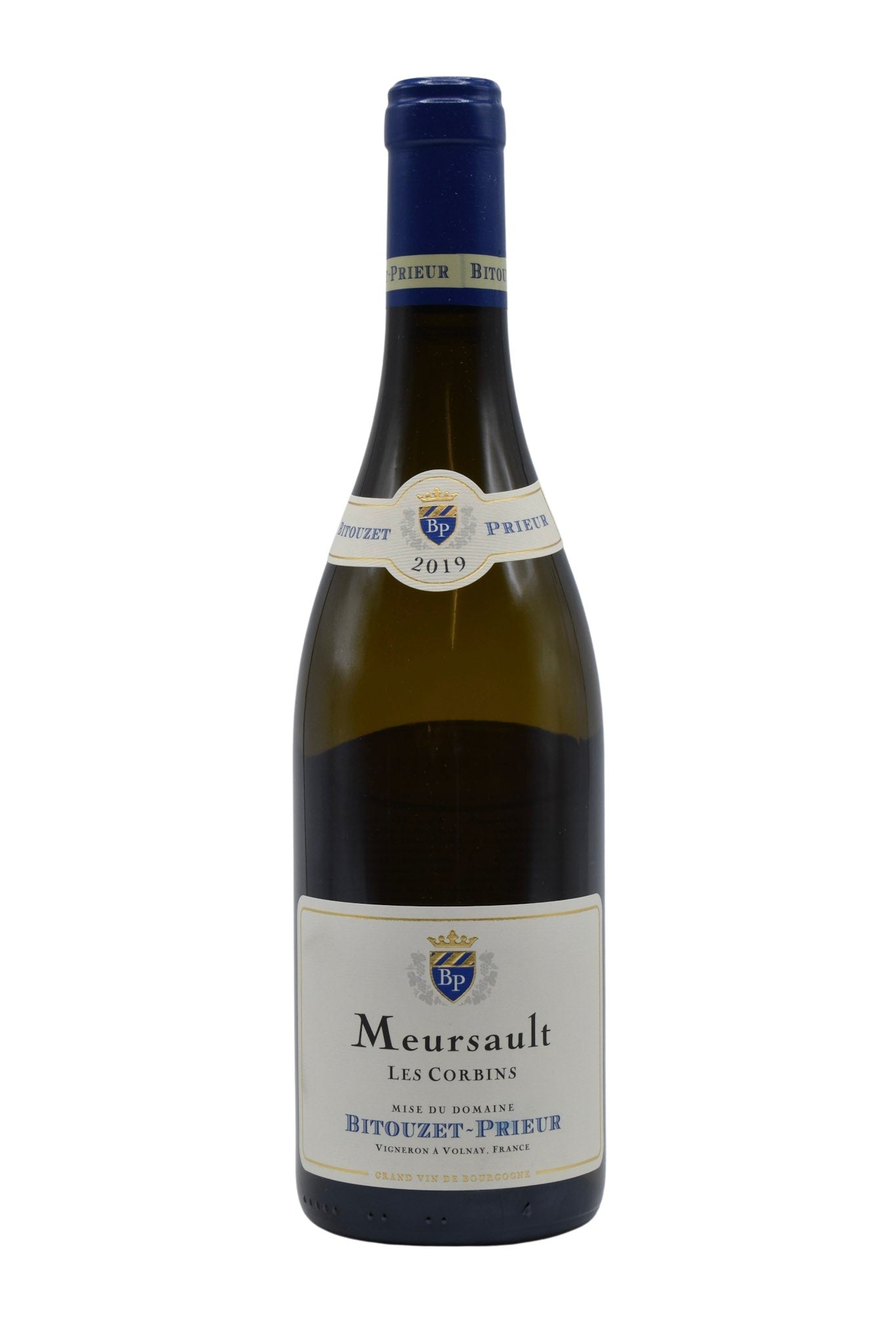 2019 Domaine Bitouzet-Prieur, Meursault les Corbins 750ml - Walker Wine Co.
