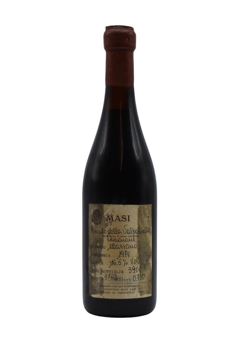 1974 Masi, Recioto della Valpollicella, Amarone Mazzano 750ml - Walker Wine Co.