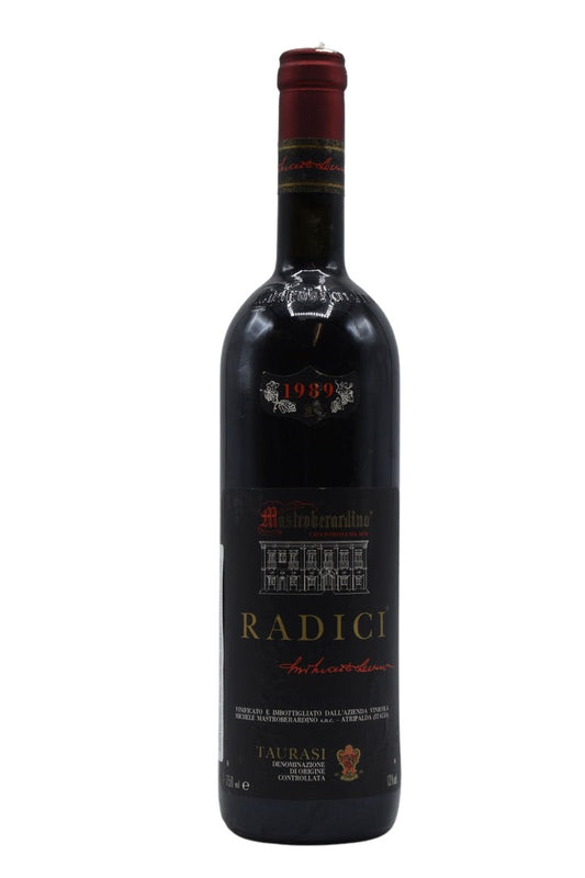 1989 Mastroberardino, Radici Taurasi  750ml - Walker Wine Co.