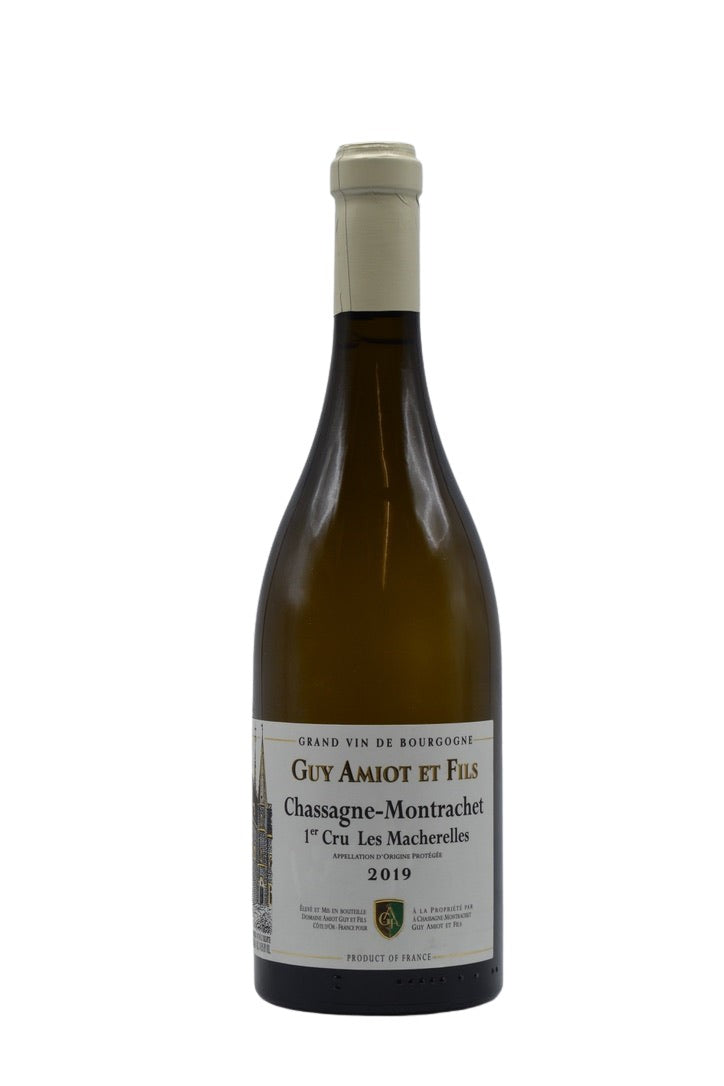 2019 Amiot Guy, Chassagne-Montrachet Macherelles 1er Cru 750ml - Walker Wine Co.