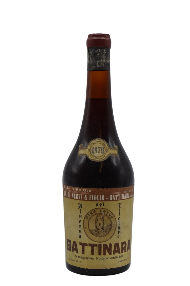 1970 Nervi, Gattinara Riserva del Titolare 750ml - Walker Wine Co.