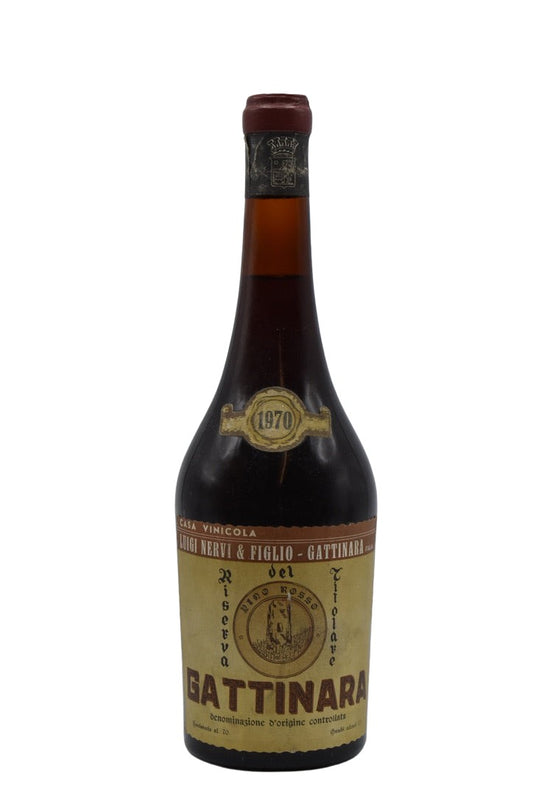 1970 Nervi, Gattinara Riserva del Titolare 750ml - Walker Wine Co.
