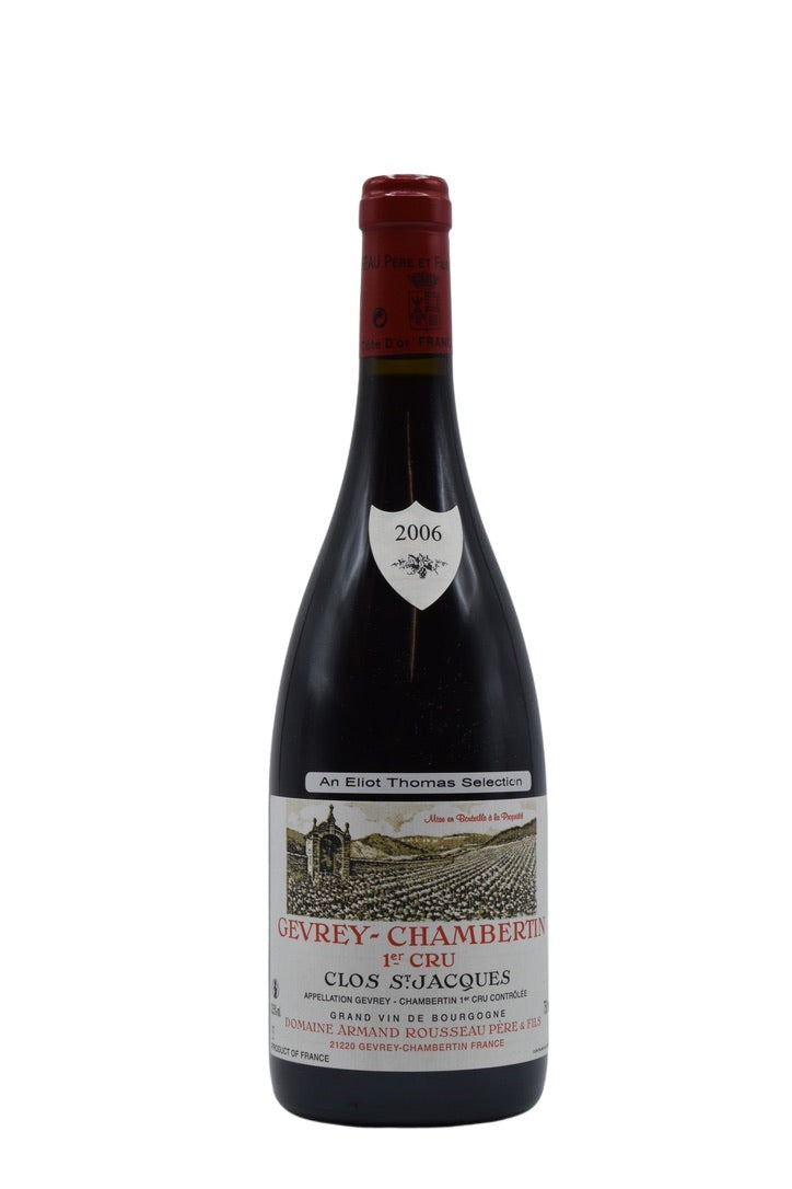 2006 Domaine Rousseau, Gevery-Chambertin Clos St. Jacques 1er Cru 750ml - Walker Wine Co.