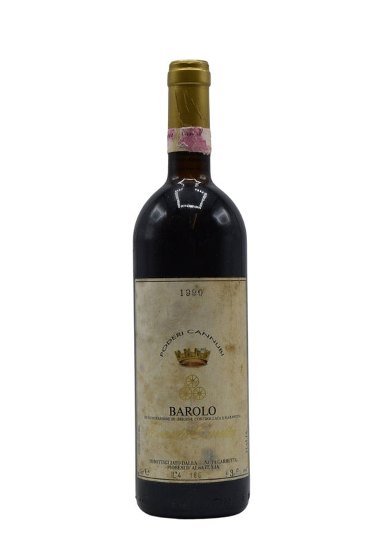 1990 Tenuta Carretta, Barolo Vigneto Cannubi  750ml - Walker Wine Co.