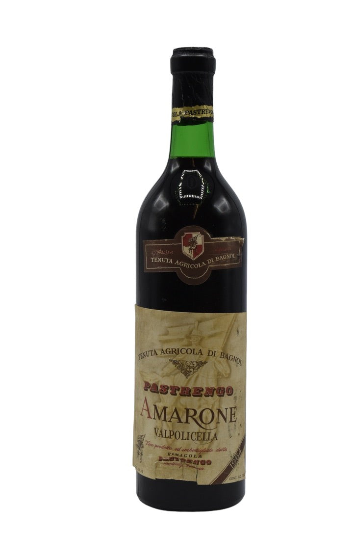 1964 Vinicola Pastrengo, Amarone Valpolicella Riserva Degli Avi 750ml - Walker Wine Co.