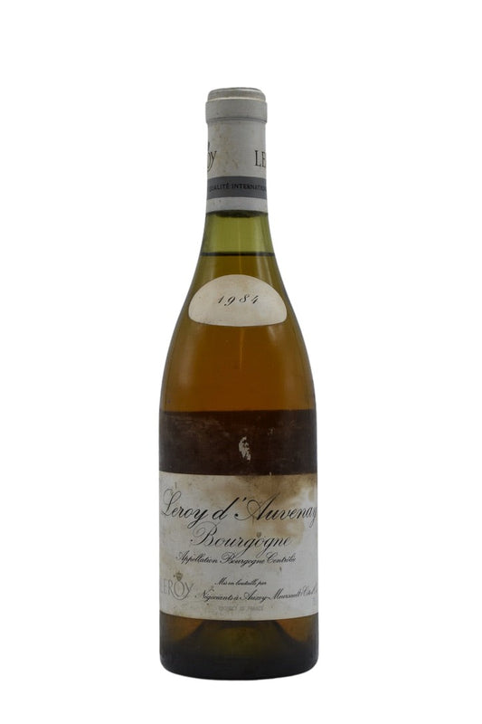 1984 Maison Leroy d'Auvenay, Bourgogne Blanc 750ml - Walker Wine Co.