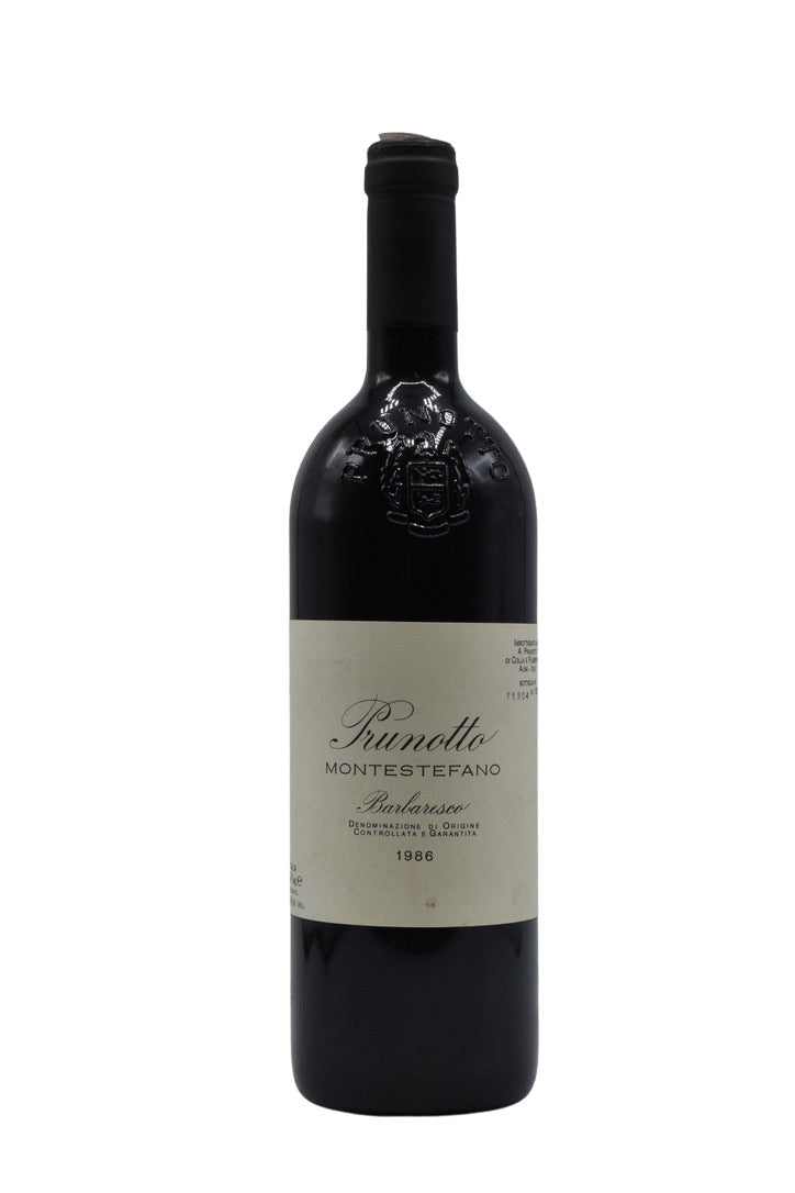1986 Prunotto, Barbaresco Montestefano 750ml - Walker Wine Co.
