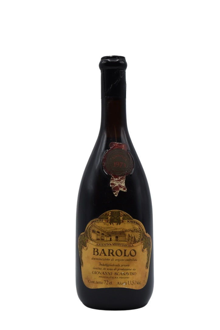 1973 Scanavino, Barolo  750ml - Walker Wine Co.