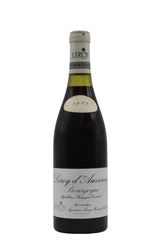 1982 Maison Leroy d'Auvenay, Bourgogne Rouge 750ml - Walker Wine Co.